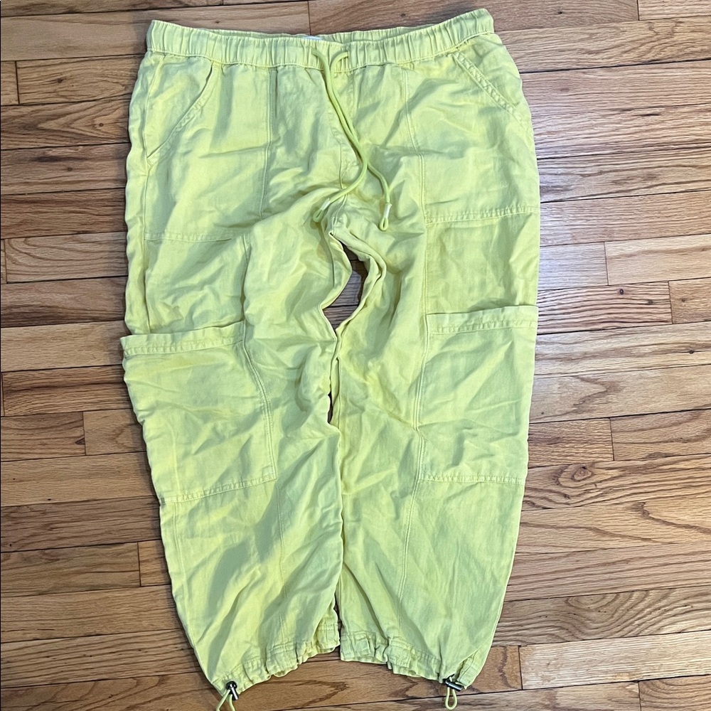 Bright Yellow Cargo Pants